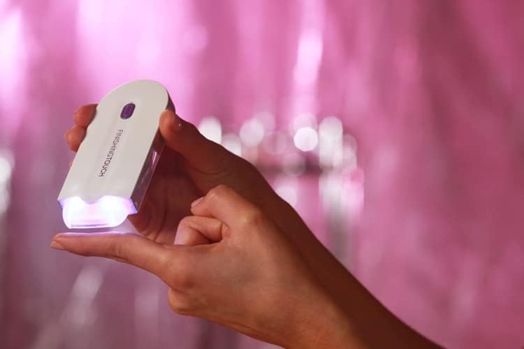 Epilator reincarcabil cu lumina, tehnologie Sensa-Light, Finishing Touch Yes