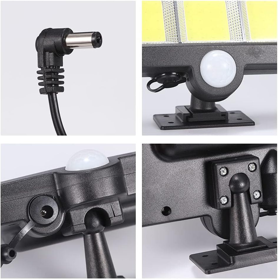 Proiector solar cu 120 LED COB,inclus senzor de lumina si miscare