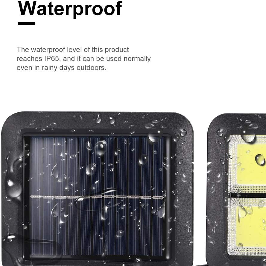 Proiector solar cu 120 LED COB,inclus senzor de lumina si miscare