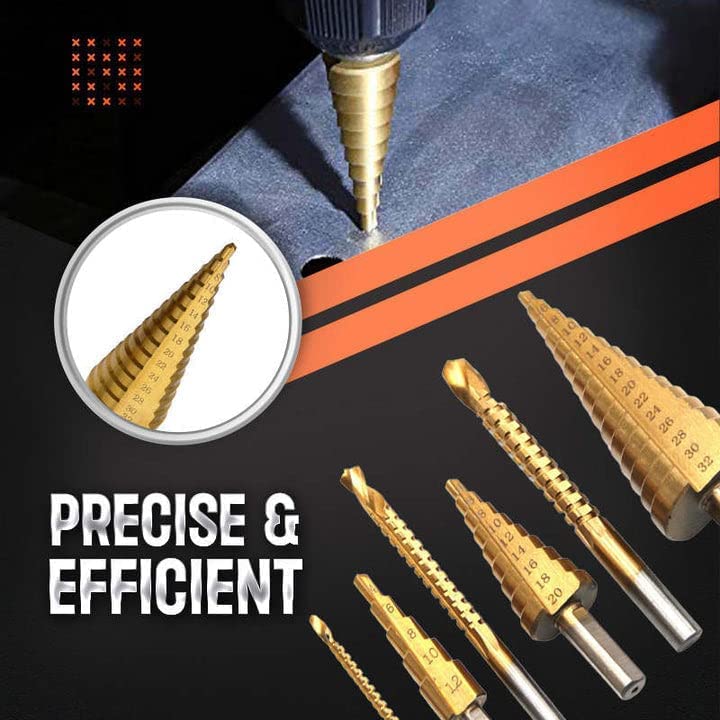 Set burghie conice 4-12, 4-20, 4-30 mm + 3, 6, 8 mm
