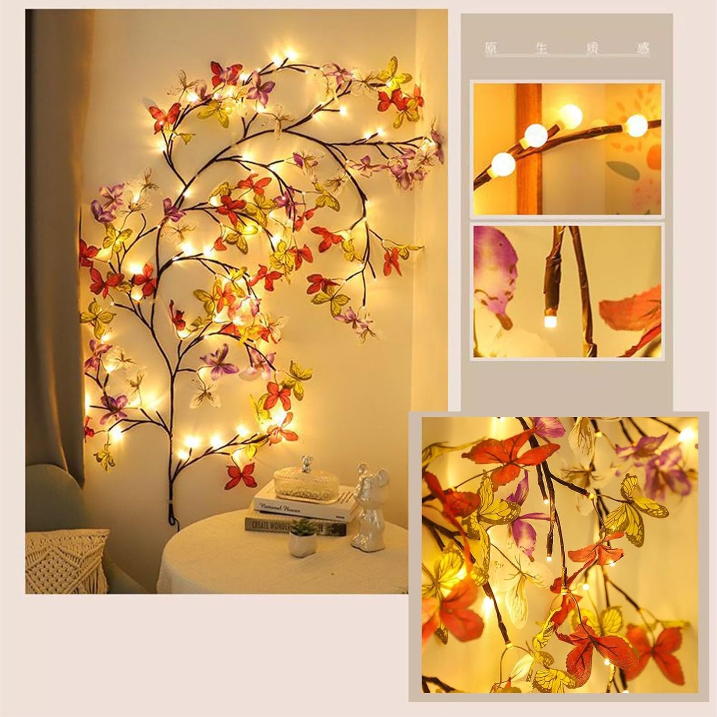 Lumina decorativa pentru perete- Diverse modele