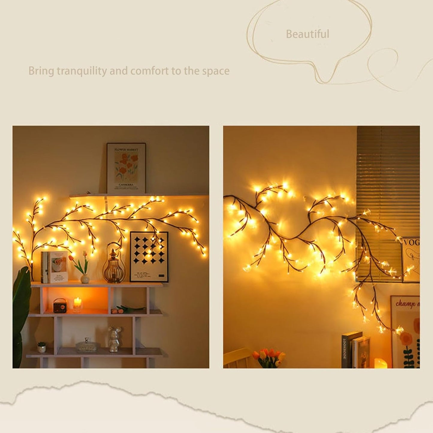 Lumina decorativa pentru perete- Diverse modele