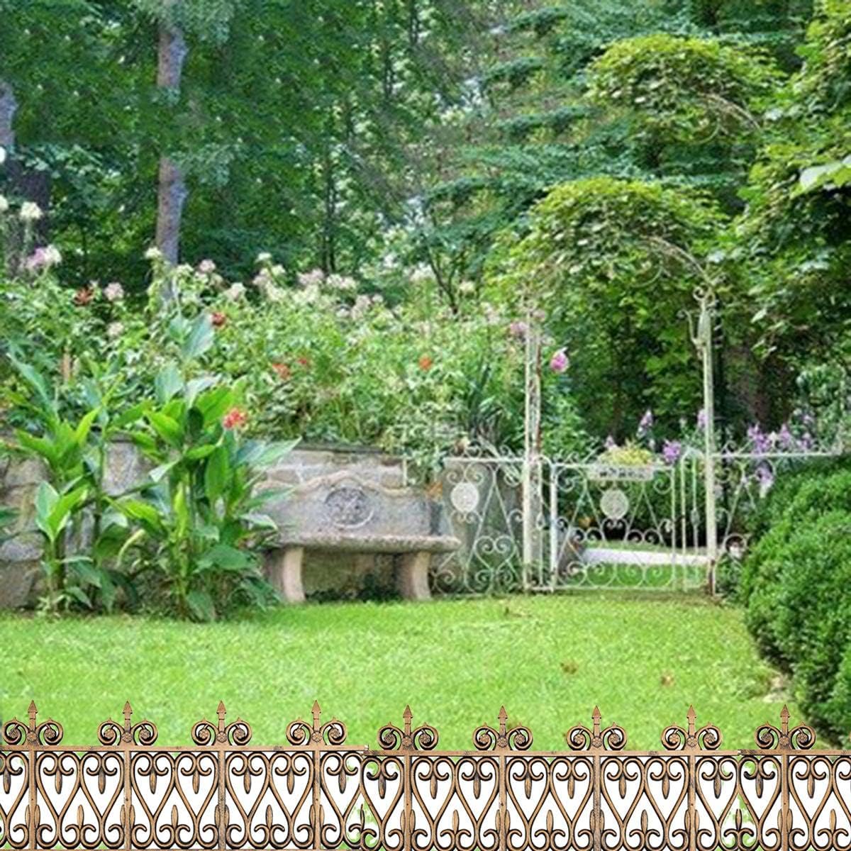 Set gardulete decorative pentru gradina, 62×35 cm, Bronz