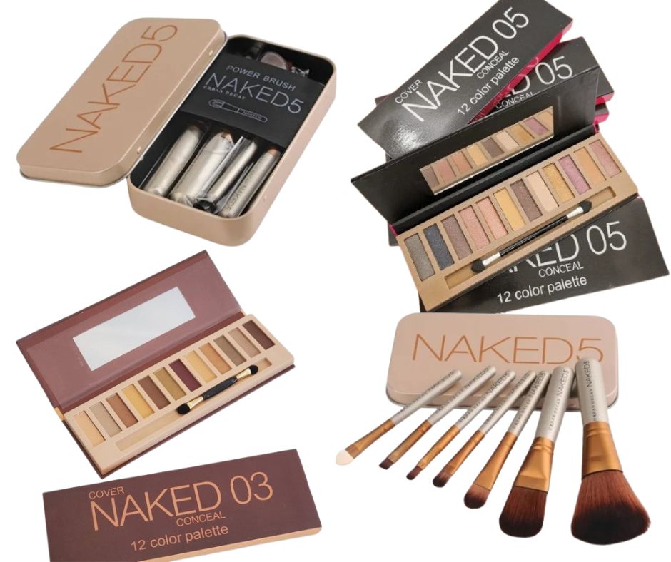 Pachet Farduri Naked + Pensule