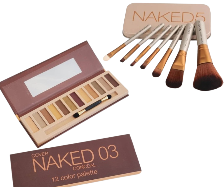 Pachet Farduri Naked + Pensule