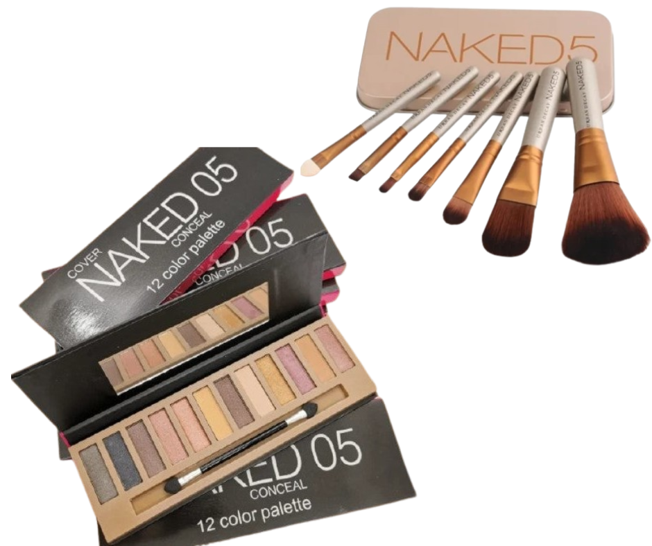 Pachet Farduri Naked + Pensule