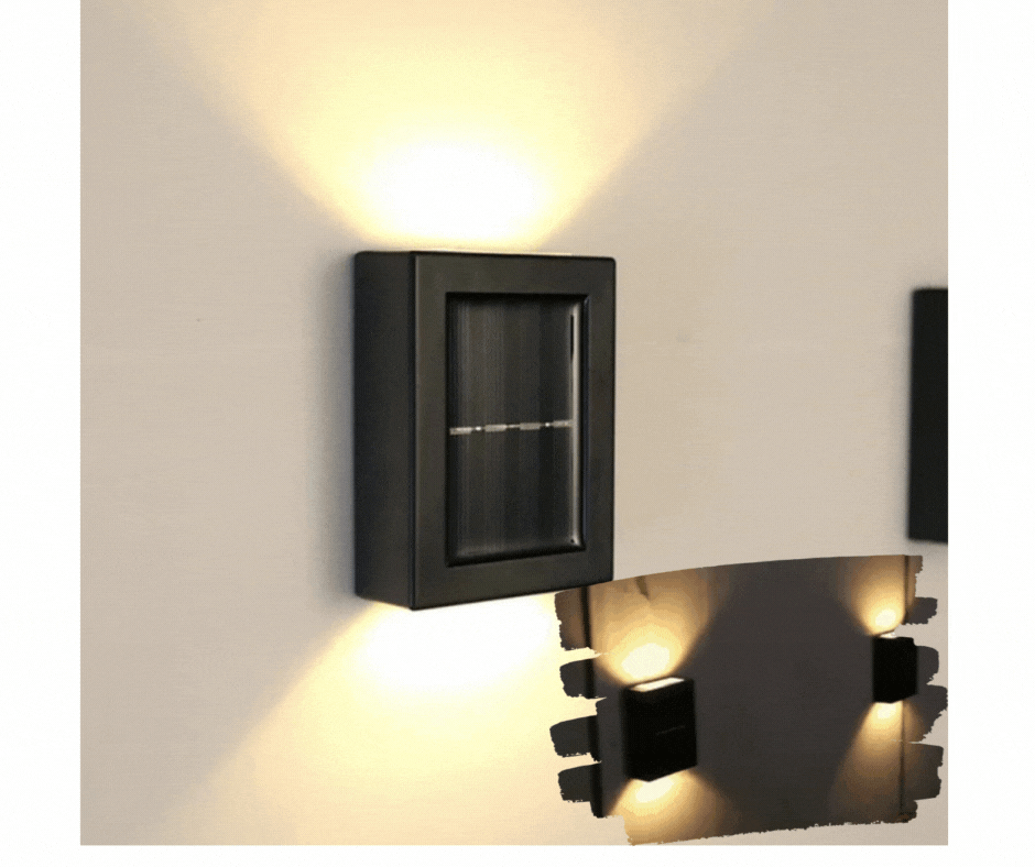 Set Lampi solare bidirectionale