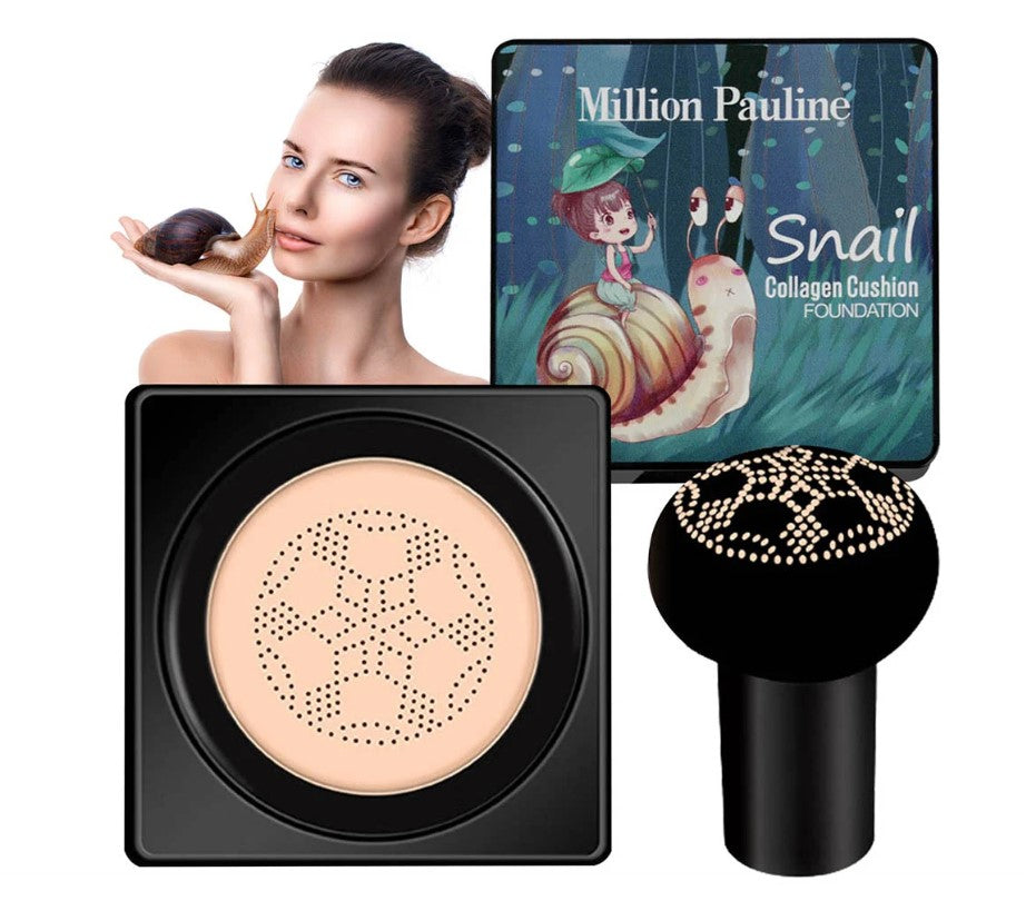 STOC LIMITAT! Ser de fata anti-aging cu colagen pur si extract de melc + Fond de ten