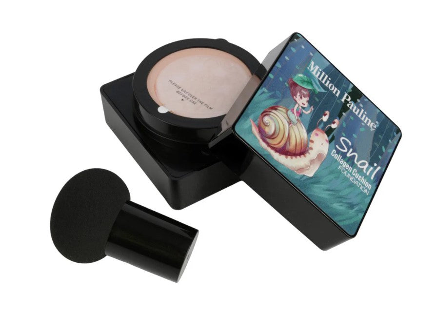STOC LIMITAT! Ser de fata anti-aging cu colagen pur si extract de melc + Fond de ten