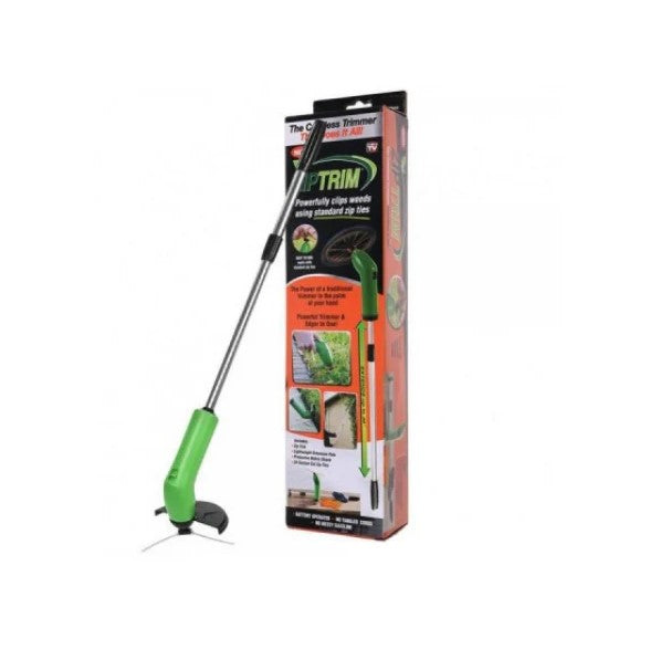Trimmer Portabil pentru Grădină, Fără Fir, cu Maner Extensibil Detasabil