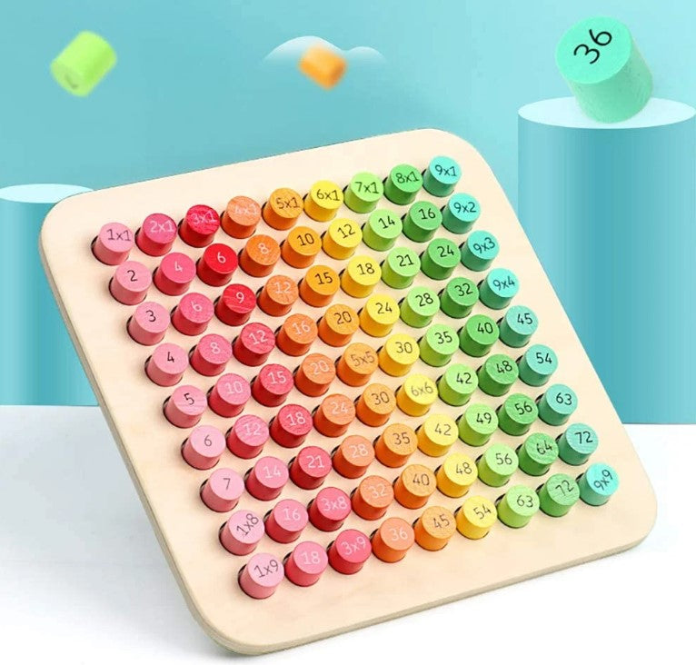 Joc educativ Tabla inmultirii + Tableta grafica 8.5 inch