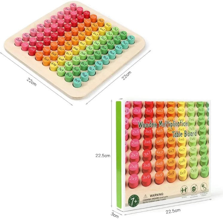 Joc educativ Tabla inmultirii + Tableta grafica 8.5 inch