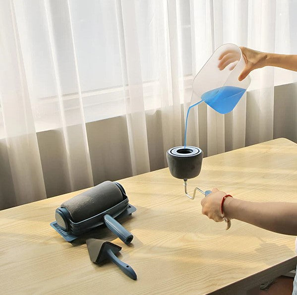 Kit Profesional de Vopsire cu Spatula si Trafaleti cu Rezervor