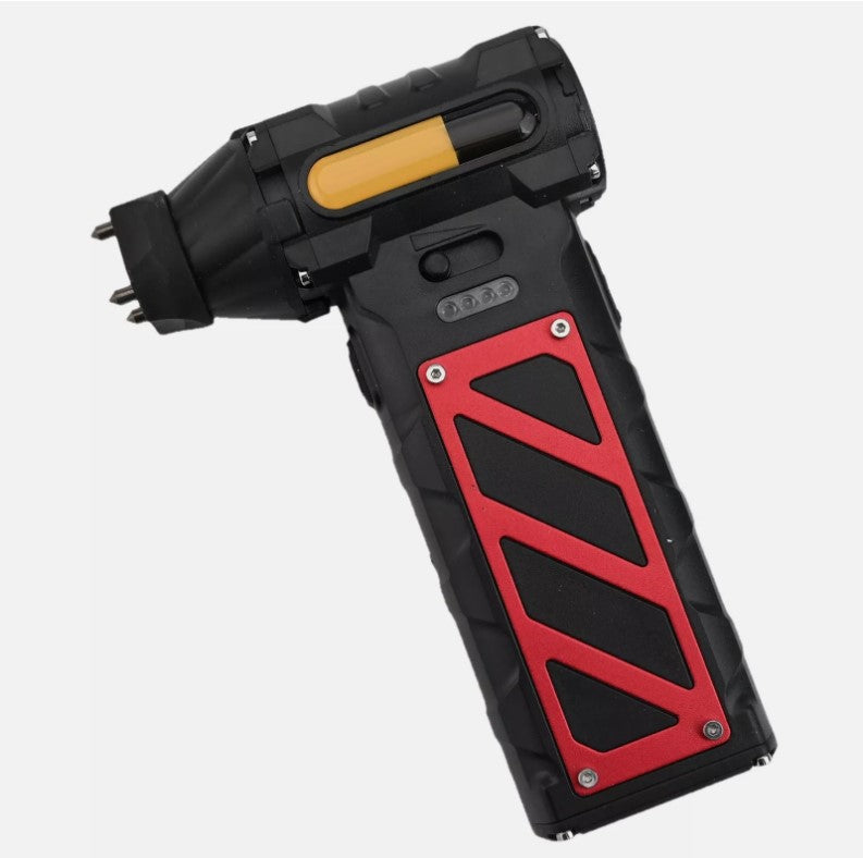 Pistol Aer Comprimat Portabil, Turbo Fan, 110000 RPM, Profesional, Baterie 8000 mAh, Putere Reglabila , Incarcare USB Tip-C