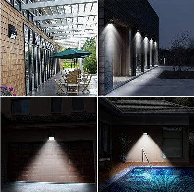 Set 5 Lampi Solare BRIGHT 30 LED cu Senzor de Miscare si Lumina