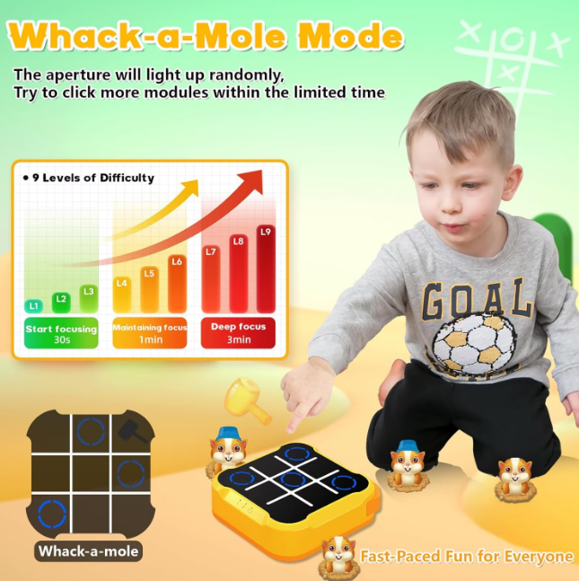 Joc educativ portabil 4 in 1