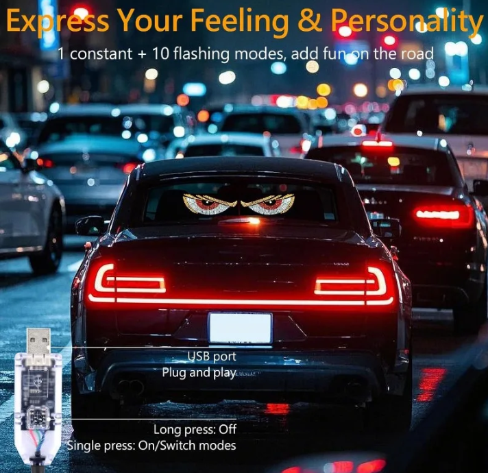 Panouri LED Matrix Auto , lumini LED, model cu ochi, iluminare puternica