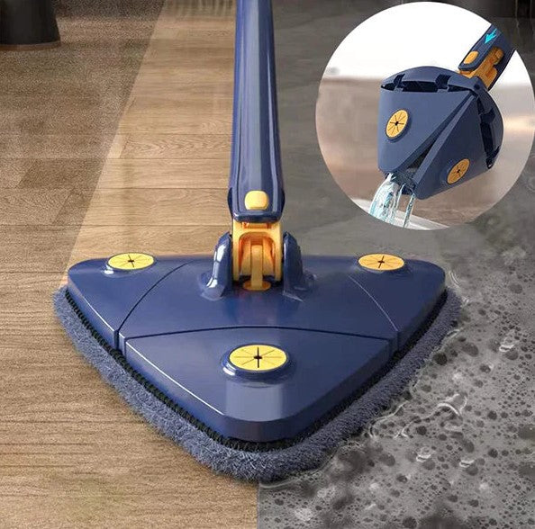 1+1 CADOU: Mop Clean Master Reglabil cu Rotire 360°