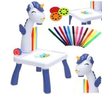Tabla de desenat cu proiector holografic 3 diapozitive