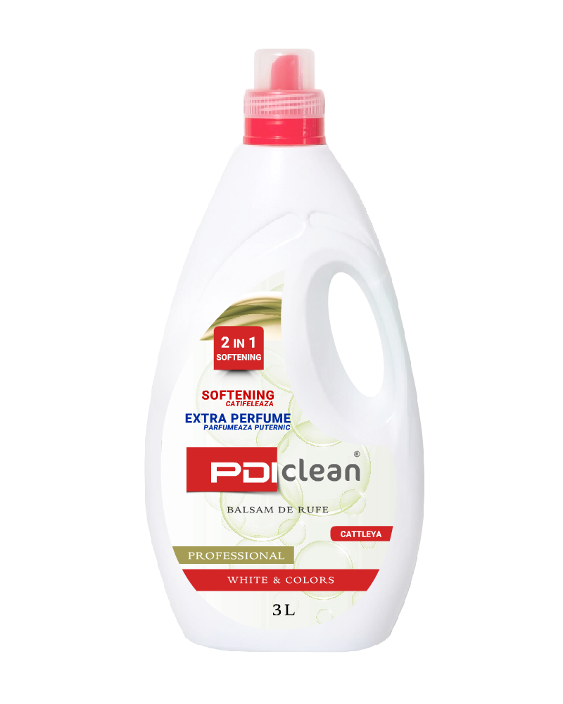 Set 9 litri detergent gel concentrat cu parfum de rufe integrat + Balsam CADOU