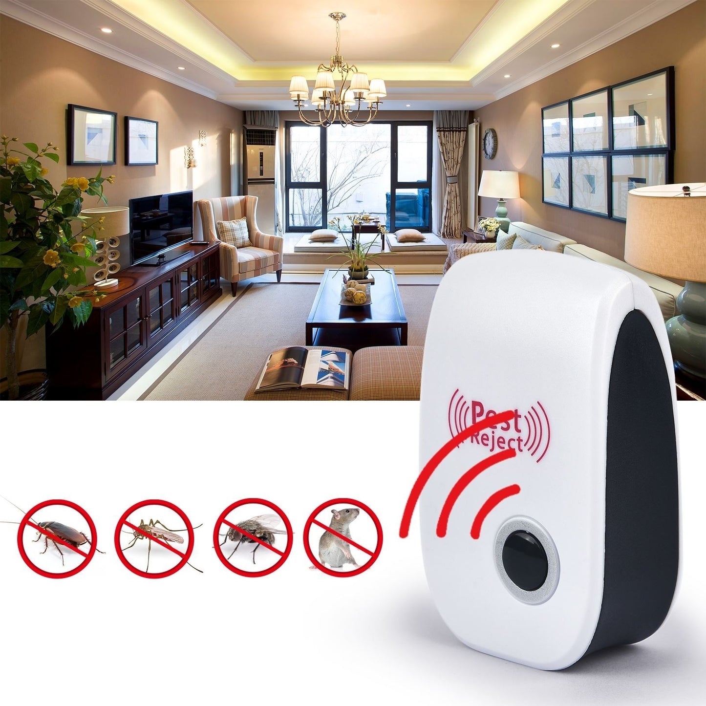 Dispozitiv antidaunatori Pest Reject Repeller