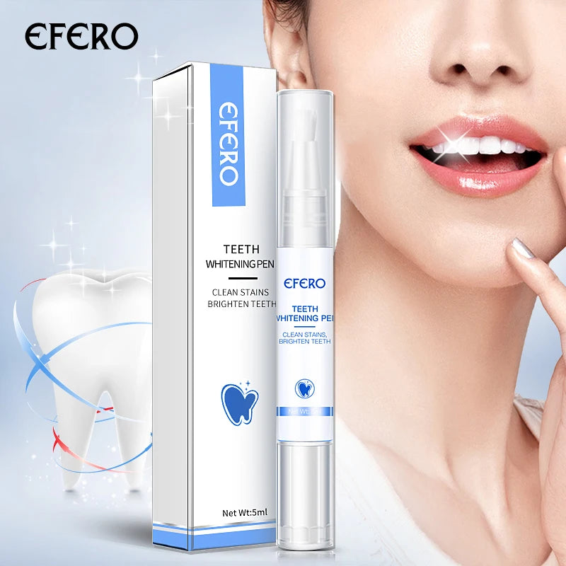 Stilou pentru albirea dintilor White Teeth, Efero, 5ml