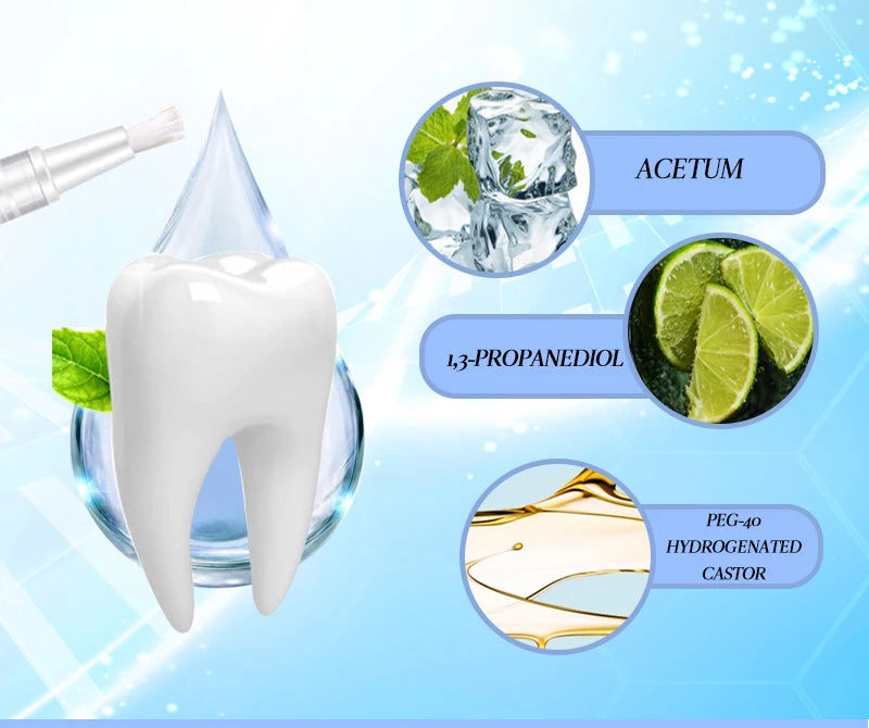 Stilou pentru albirea dintilor White Teeth, Efero, 5ml