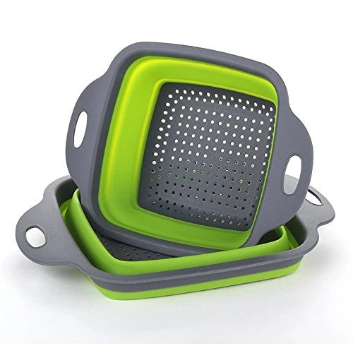 Set 2 castroane pliable cu sita