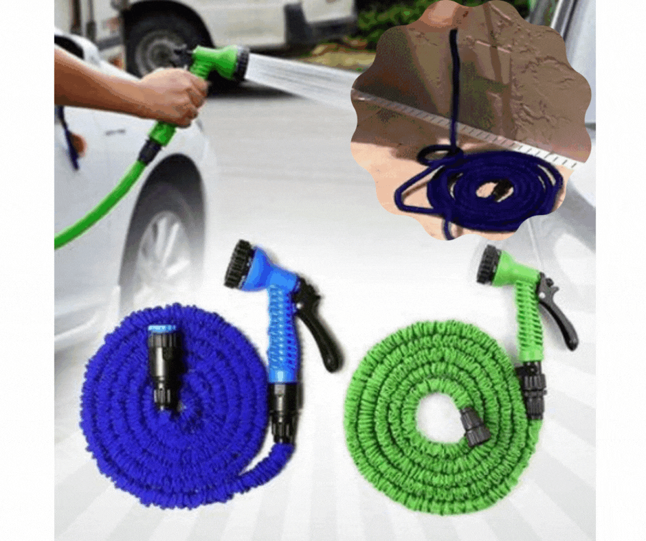 Furtun extensibil pentru gradina + CADOU Pistol de Udat