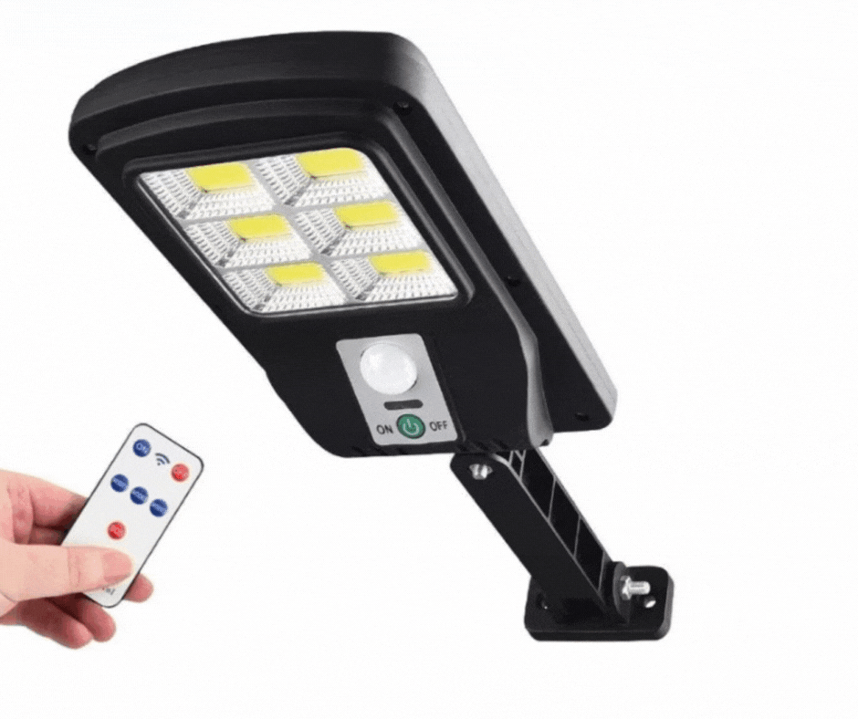 Set 2 / 4 / 6 x Lampa solara 6 LED SMD cu senzor de miscare