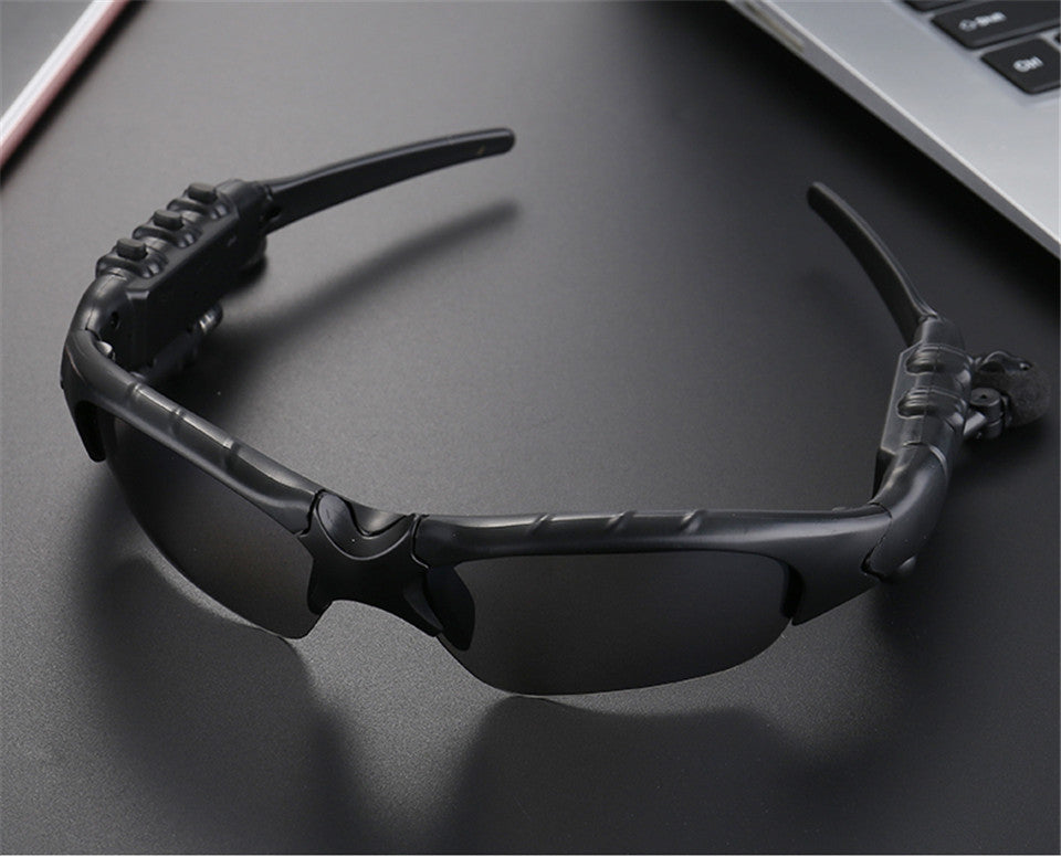 Ochelari de soare polarizati cu casti si bluetooth