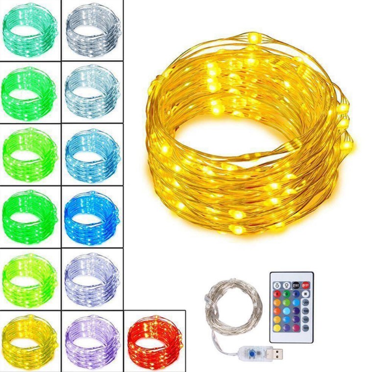 Cablu Led RGB 10 m/100Led - Bluetooth