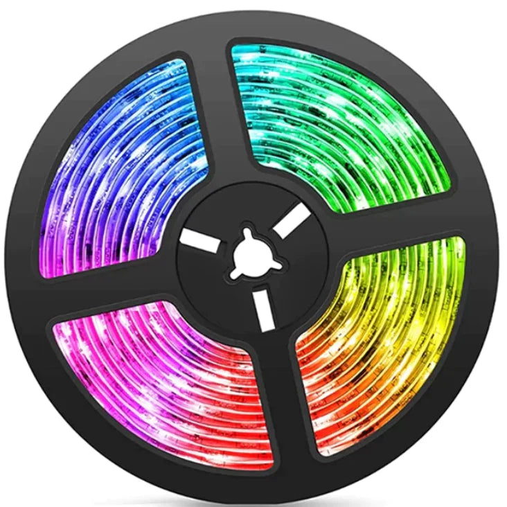 Set 1+1 GRATIS Banda led RGB, 5m, telecomanda, 24 taste