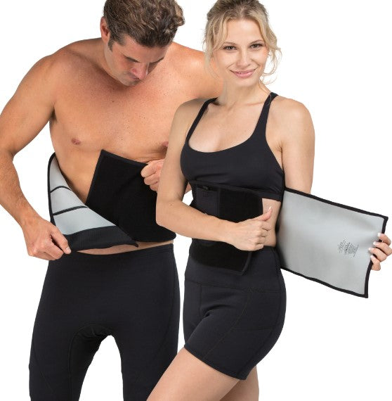 Centura tonifiere abdomen , neopren, Negru