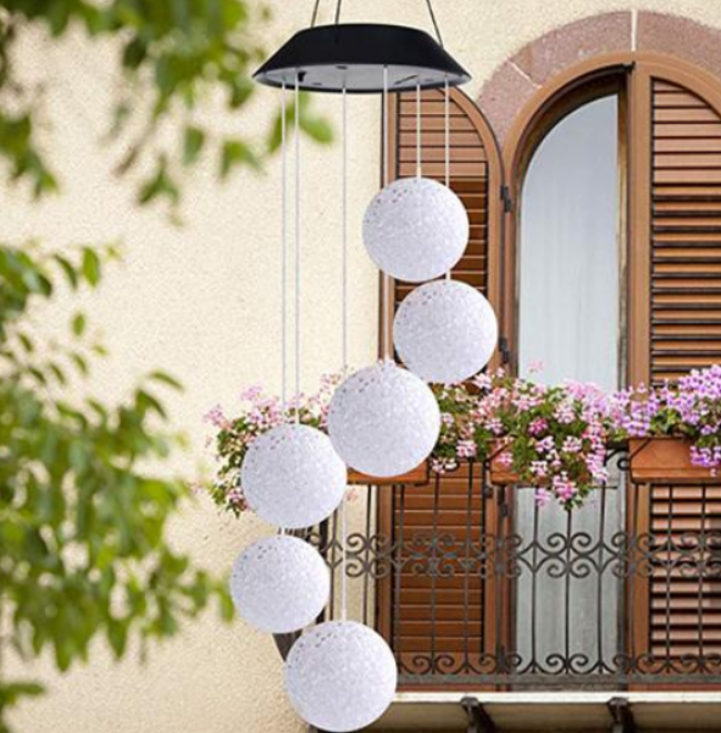 Decoratiune solara de gradina, 6 LED multicolor