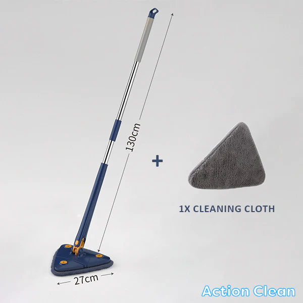 1+1 CADOU: Mop Clean Master Reglabil cu Rotire 360°
