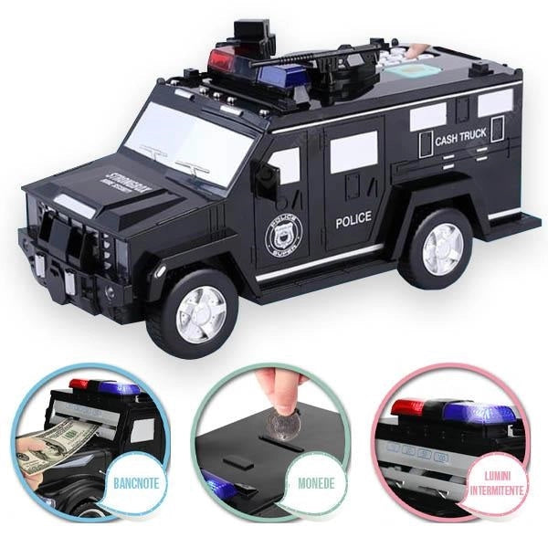 Pusculita Cash Truck cu parola de securitate