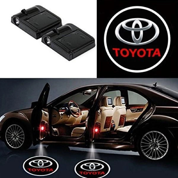Set 2 x proiector LED logo marca automobil, montare sub portiera