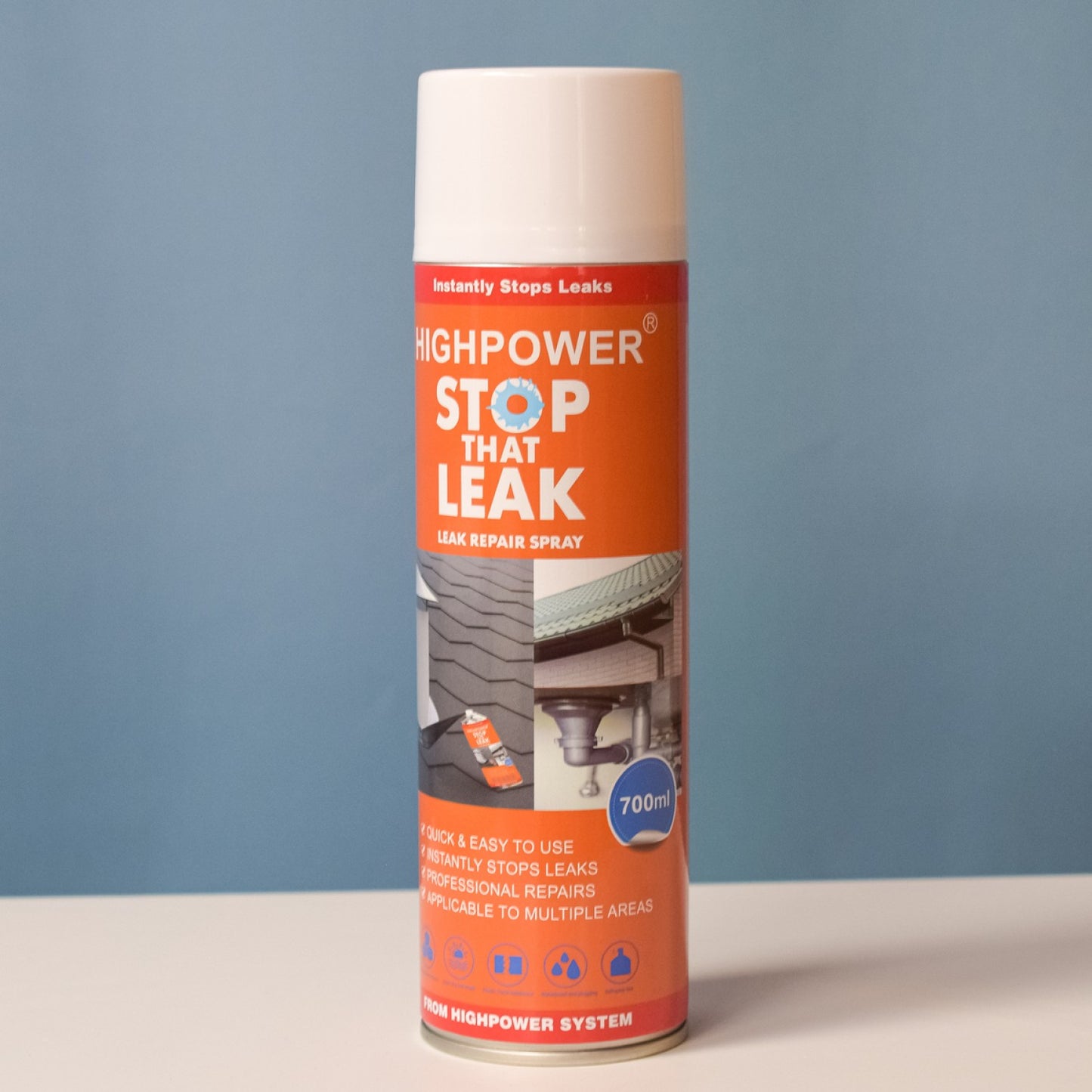 Spray pelicula pentru etansari , rezistent la apa, 700ml, Negru