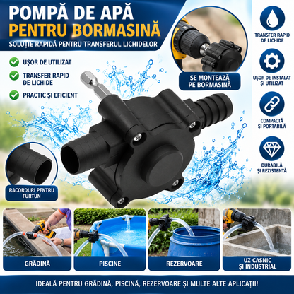 Pompa transfer lichide pentru bormasina