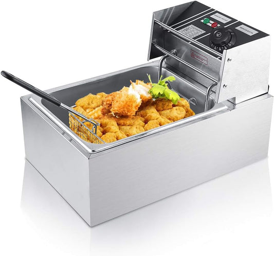 Friteuza electrica capacitate 6 litri din inox