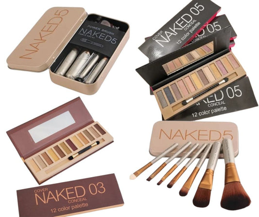 Pachet Farduri Naked + Pensule