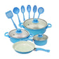 Set Pentru Gatit 13 piese , Albastru