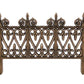 Set gardulete decorative pentru gradina, 62×35 cm, Bronz