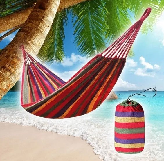 Furtun extensibil 30 m + Hamac din bumbac 180x80 cm