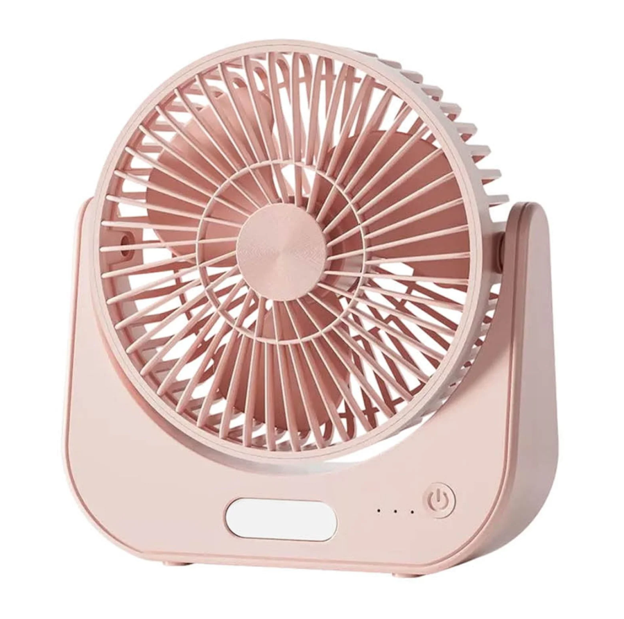 Ventilator Solar Portabil 6 inch cu lumina LED – Ideal pentru Camping și Situații de Urgență