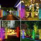 Set 2 x Lampa solara Bubble RGB Color