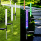 Set 2 x Lampa solara Bubble RGB Color