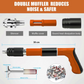 Mini Pistol manual pentru fixarea cuielor pe perete Nail Gunner 100 cuie incluse, calibru 7.3 cm, pneumatic