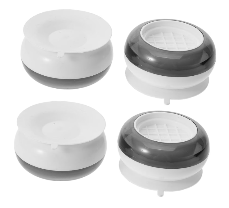Set picioruse antivibratie pentru masina de spalat  anti-zgomot si antivibratie 65x35 mm